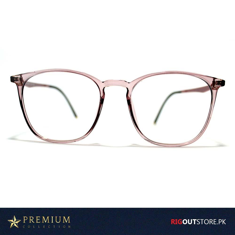 Gold frame cheap glasses square