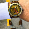 Tourbillion Brown - Automatic Skeleton Watch