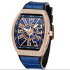 FM - Square Watch with Iced Case