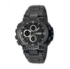 X GEAR BOSS - Dual Time Sports Watch Stainless Steel