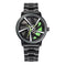 URUS GYRO NS - Never Stop Watch With Rotating Wheel And Chain Strap