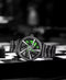 URUS GYRO NS - Never Stop Watch With Rotating Wheel And Chain Strap