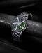 URUS GYRO NS - Never Stop Watch With Rotating Wheel And Chain Strap
