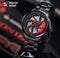 FIRE BLADE GYRO NS - Never Stop Watch With Rotating Wheel And Chain Strap