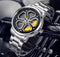 BLADE GYRO NS - Never Stop Watch With Rotating Wheel And Chain Strap