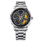 BLADE GYRO NS - Never Stop Watch With Rotating Wheel And Chain Strap