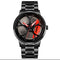 GYRO BARBAS WHYL - The Alloy Wheel Watch With Rotating Alloy Wheel Stainless Steel Chain Strap