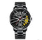 Wossen Whyl - The Alloy Wheel Watch with Stainless Steel Strap with fix dail
