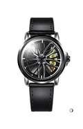 Turbine Whyl - The Alloy Wheel Watch with Leather Strap