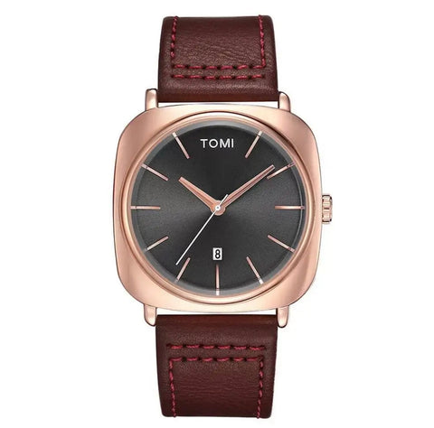 Square Tomi T084 - Minimalist Watch With Date