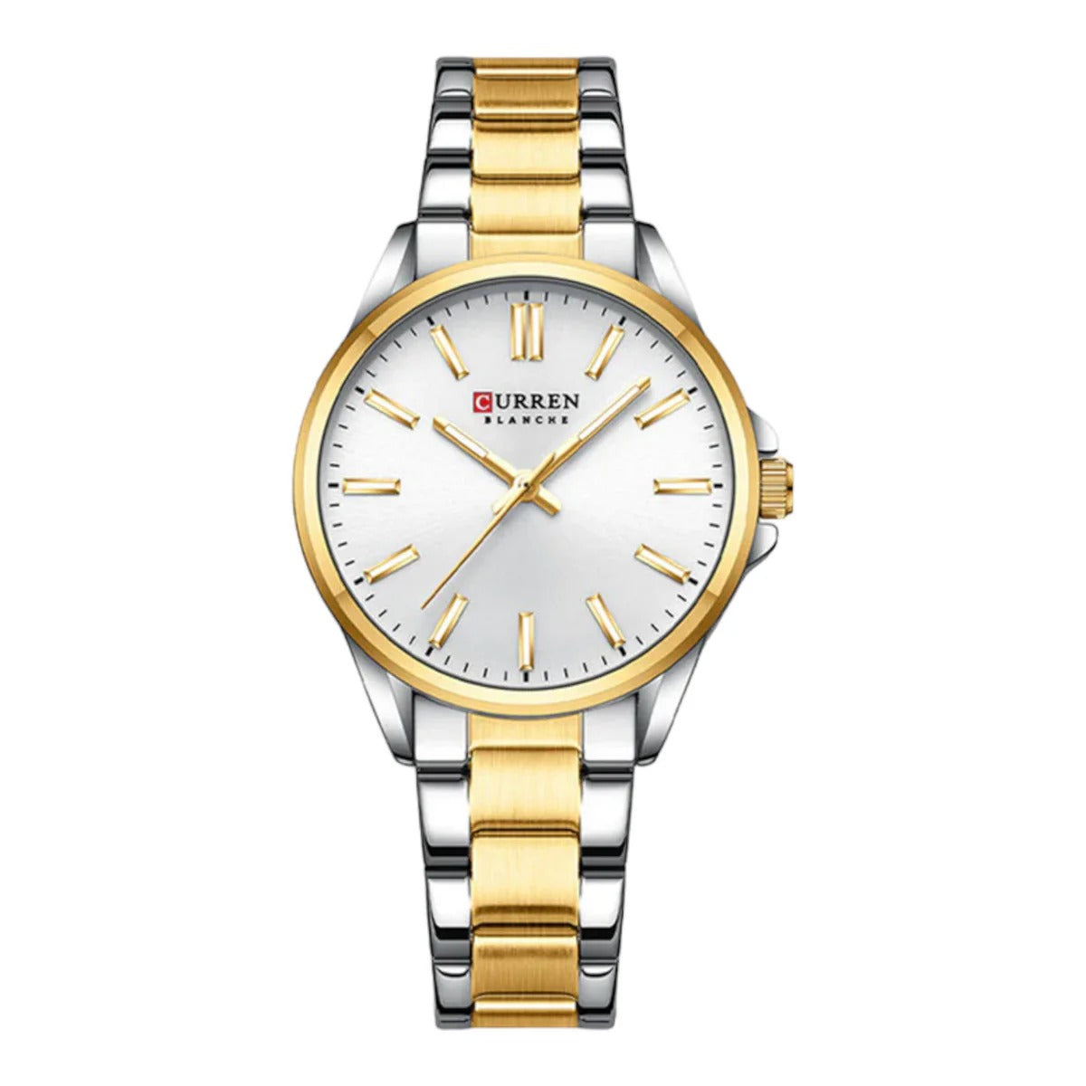 Curren 9090 Girls Watch in Gold Silver– RIGOUT