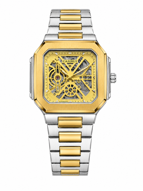 Nautilus - Square Mechanical Watch with Chain Strap By Casirui