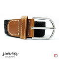 Premium elastic woven fabric belt with pin buckle - Stacked Store – Online Shopping of Men Women Fashion Accessories