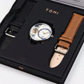 TOMI T 105 - Tomi Face Gear Silver Dial