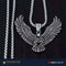 Eagle - Stainless Steel Silver Chain Necklace