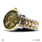 TORUS - Golden Black Mechanical Watch with Two Tone Chain