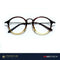 Garcia Yellow Brown Cat Eye Glasses