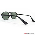 Erika Golden Bridge Black Acetate Frame Sunglasses
